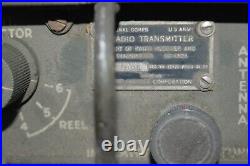 U. S. ARMY 1944 WWII BC 1306 Radio Transmitter Receiver'FM85 mount