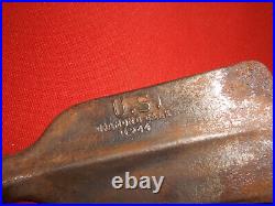 U. S. ARMY 1944 WWII Pick Mattock Axe with cover 1944, with wood handle