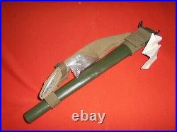 U. S. ARMY 1944 WWII Pick Mattock Axe with cover 1944, with wood handle