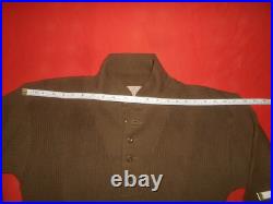 U. S. ARMY 1945 WWII -SWEATERS, HIGH NECK Size LARGE