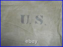 U. S. ARMY THE SAME STAMP WWII 1942 TENT, 2 X 1/2 Pup Tent'same factory