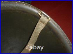 U. S. ARMY VTG Front Seam WWII M1 Helmet & liner'CAPAC' WWII''used'