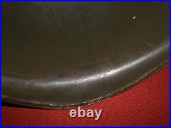 U. S. ARMY VTG Front Seam WWII M1 Helmet & liner'CAPAC' WWII''used'