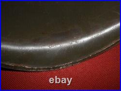 U. S. ARMY VTG Front Seam WWII M1 Helmet & liner'CAPAC' WWII''used'