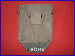 U. S. ARMY WWII 1943 Canvas Cover & 1945 Entrenching Tool Shovel MILITARIA