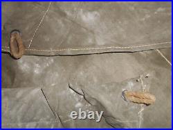 U. S. ARMY1945 THE SAME STAMP TENT, 2 X 1/2 Pup with triangular ends on both side