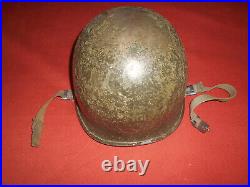 U. S. ARMYVintage Front Seam WWII M1 Helmet Combat Marine USMC WWII'only Shell