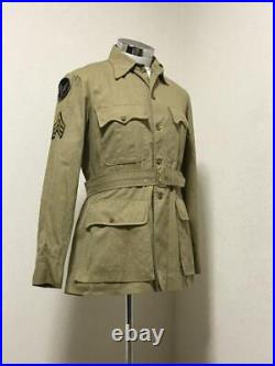 U. S. Army Air Force WWII CBI Battle Area Original Bush Jacket military vintage