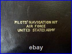 U. S. Army Air Forces Pilot's Zippered Navigation Case
