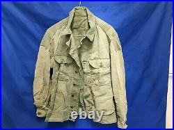 U, S Army Denim Type Field Jacket WW II Vintage