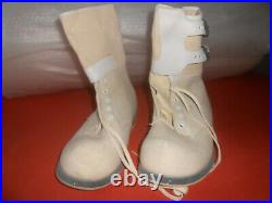 U. S. Army Wwii 10th Mtn Felt Double Buckle Boots Artic Issue Militaria Large