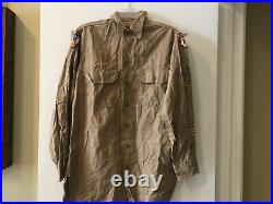 U. S. WWII Uniform Grouping From Estate 9th Army Air Force Signal Battalion