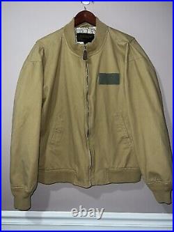 US ARMY ARMORED CORPS WWII TANK JACKET mens XL COCKPIT