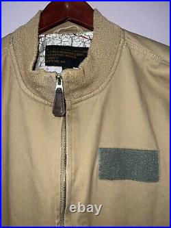 US ARMY ARMORED CORPS WWII TANK JACKET mens XL COCKPIT