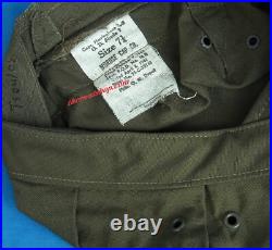 US ARMY PATTERN 41 HBT FATIGUE CAP WWII Short Visor MOROSE Co Dated 1943 Minty