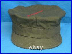 US ARMY PATTERN 41 HBT FATIGUE CAP WWII Short Visor MOROSE Co Dated 1943 Minty