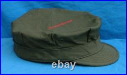 US ARMY PATTERN 41 HBT FATIGUE CAP WWII Short Visor MOROSE Co Dated 1943 Minty