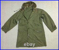 US ARMY WW2 Parka-Type Overcoat M1944 Winter Coat