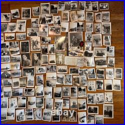 US ARMY WWII 1945-46 200+ Photo Lot Co. B, 351st Infantry Italy Cook