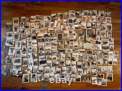 US ARMY WWII 1945-46 200+ Photo Lot Co. B, 351st Infantry Italy Cook