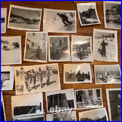 US ARMY WWII 1945-46 200+ Photo Lot Co. B, 351st Infantry Italy Cook