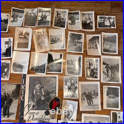 US ARMY WWII 1945-46 200+ Photo Lot Co. B, 351st Infantry Italy Cook