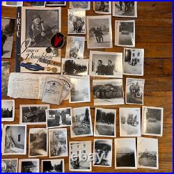 US ARMY WWII 1945-46 200+ Photo Lot Co. B, 351st Infantry Italy Cook