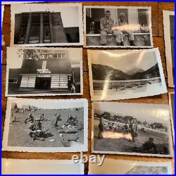 US ARMY WWII 1945-46 200+ Photo Lot Co. B, 351st Infantry Italy Cook