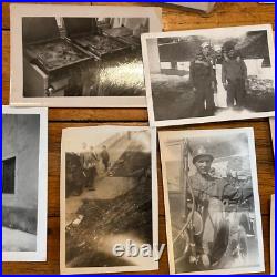 US ARMY WWII 1945-46 200+ Photo Lot Co. B, 351st Infantry Italy Cook