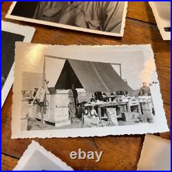 US ARMY WWII 1945-46 200+ Photo Lot Co. B, 351st Infantry Italy Cook