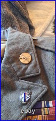 US ARMY WWII Uniform Tunic, WithAwards a True Hero