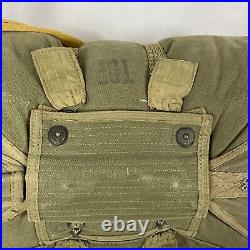 US Army Airborne Troop Chest Parachute Packed With Cord 1952 Korean War