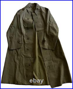 US Army Raincoat Dismounted OD Size Medium