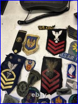 US Army Vintage WWII Patches Lot
