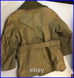 US Army WW 2 1st pattern Model 1938 jeep coat mackinaw size 40 Officer Soldier