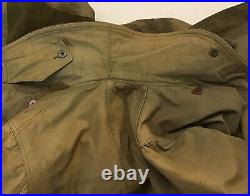 US Army WW 2 1st pattern Model 1938 jeep coat mackinaw size 40 Officer Soldier