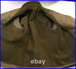 US Army WW 2 1st pattern Model 1938 jeep coat mackinaw size 40 Officer Soldier