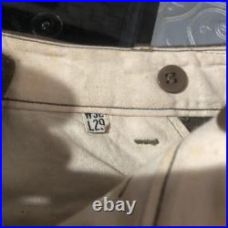 US Army WW II Hat, Wool FieldShirt 14½ 32, Pants W32 L29 & Brown Shirt 15½ 33