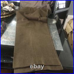 US Army WW II Hat, Wool FieldShirt 14½ 32, Pants W32 L29 & Brown Shirt 15½ 33