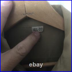 US Army WW II Hat, Wool FieldShirt 14½ 32, Pants W32 L29 & Brown Shirt 15½ 33
