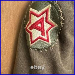 US Army WWII 2nd Div / 6th Army Staff Sgt Ike Jacket Uniform Size 32R & Extra