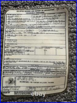 US Army WWII 2nd Div / 6th Army Staff Sgt Ike Jacket Uniform Size 32R & Extra