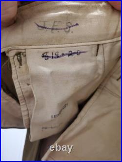 US Army WWII 4 Pocket Wool Jacket Trousers Belt & Cadet Burma USAAF CBI Uniform