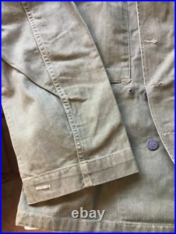 US Army WWII HBT Cotton 13 Star Button Utility Shirt 91