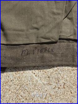 US Army WWII NAMED Uniform And PHOTO Grouping Ike Jacket Pacific Engineer