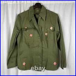 US Army Wwii Female WAC Hbt Jacket Deadstock With Cutter Tags