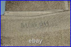 US WW2 Army OD Green Sweat Bath Towel Full Size Delong 1944 Appears NR Mint S448
