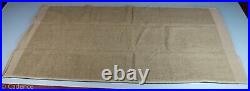 US WW2 Army OD Green Sweat Bath Towel Full Size Delong 1944 Appears NR Mint S448