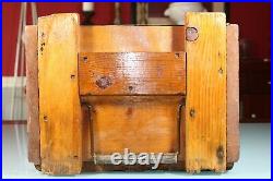US WW2 Army Ordnance Marked Wooden Ammo Ammunition Crate 210 Linked. 50 Cal