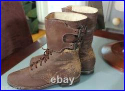 US WW2 Women's Army Corps WAC Nurse's Trunk Group British Made Ike Jacket Boots